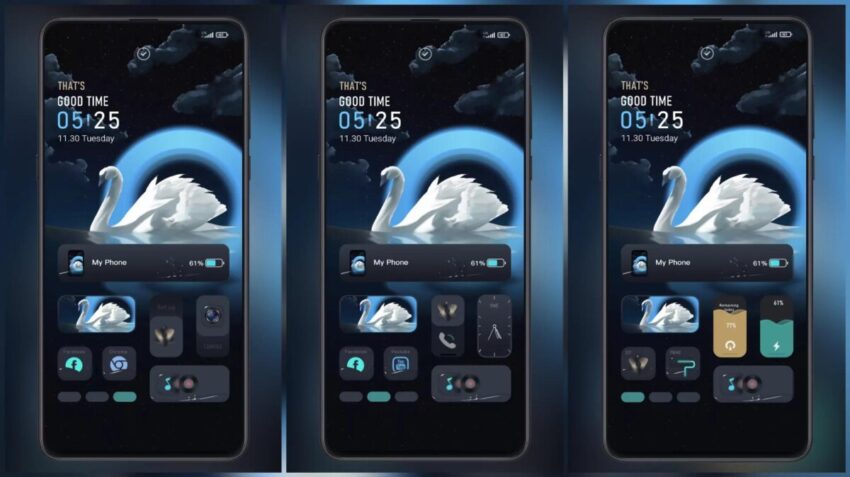 Swan Lakes Theme MIUI 12/12.5 Download for Xiaomi Redmi Devices Themes
