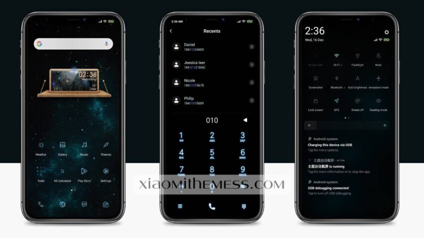Blue Light Theme MIUI 12/12.5 Download for Xiaomi Redmi Devices Themes