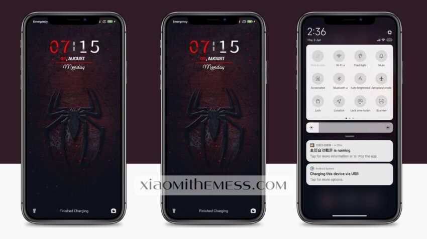 Miles Spider-Man Theme MIUI 12/12.5 Download for Xiaomi Redmi Devices Themes