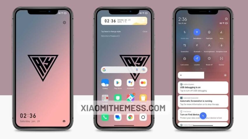 AY 11 MIUI theme for Xiaomi and Redmi Devices