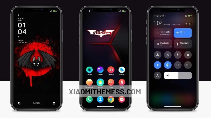 Batman GX MIUI theme for Xiaomi and Redmi Devices