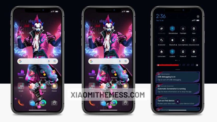 Fire Garena MIUI theme for Xiaomi and Redmi Devices