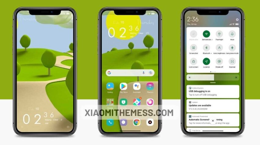 Giardino MIUI theme for Xiaomi and Redmi Devices