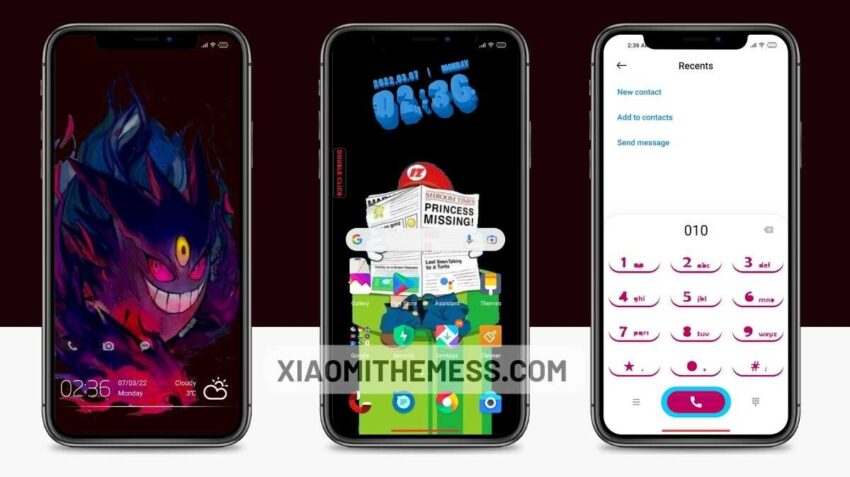 Mario IZ MIUI theme for Xiaomi and Redmi Devices