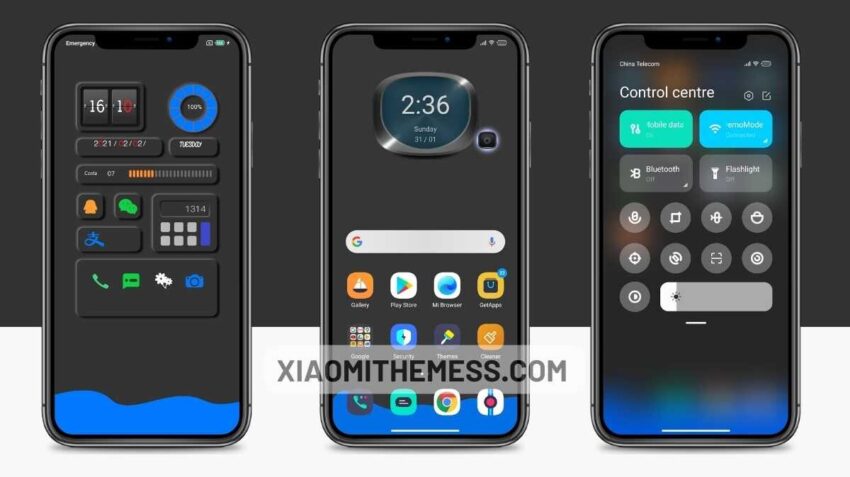 Mazzon MIUI theme for Xiaomi and Redmi Devices