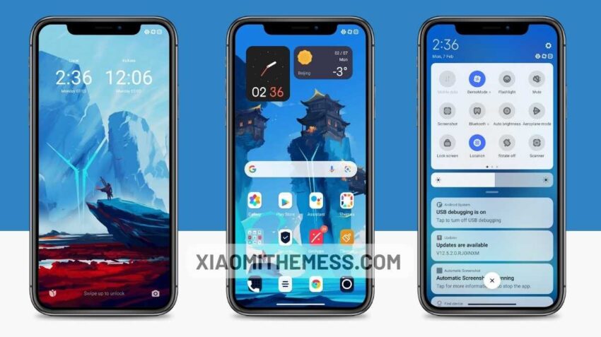 Funny Verticale MIUI theme for Xiaomi and Redmi Devices
