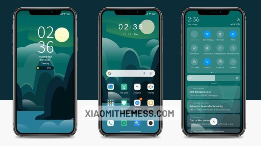 Late At Night MIUI theme for Xiaomi and Redmi Devices