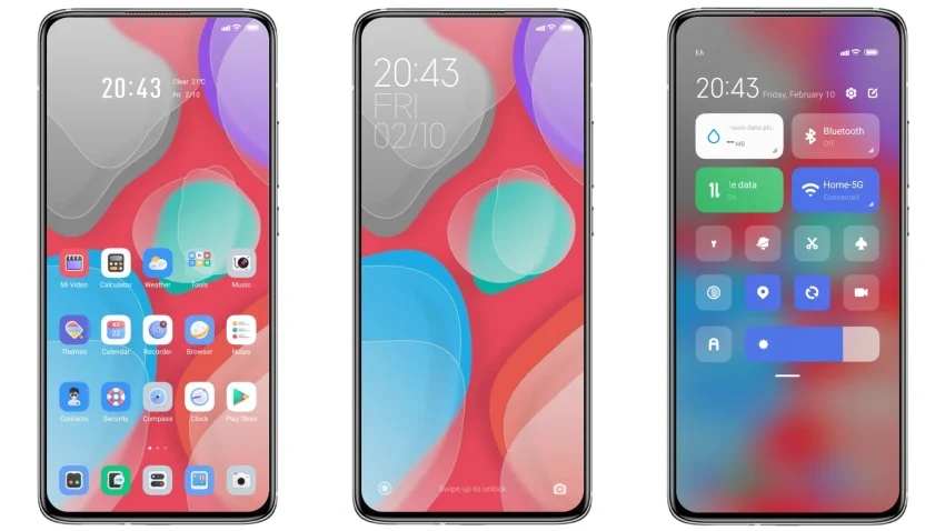 Electron MIUI Themes for Xiaomi and RedMI Devices