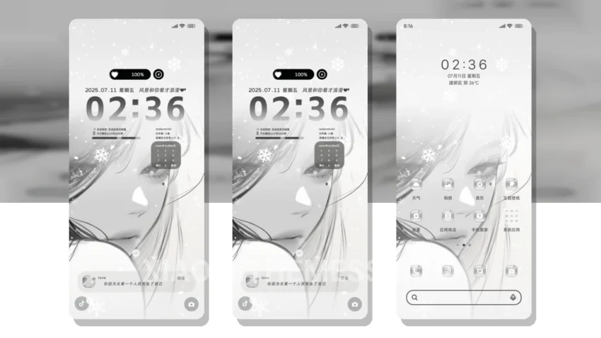 Sketching Youth Flavor HyperOS Theme for Xiaomi and Redmi Phones