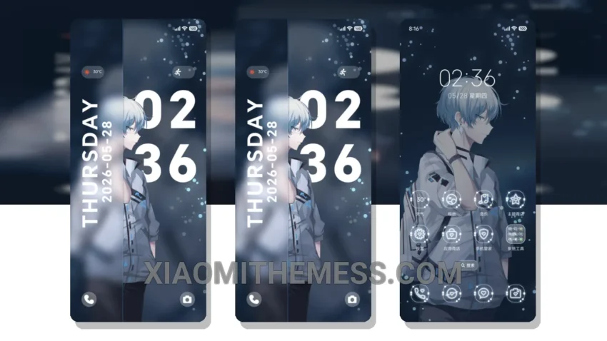 Starry Eyes MTZ Theme for Xiaomi and HyperOS