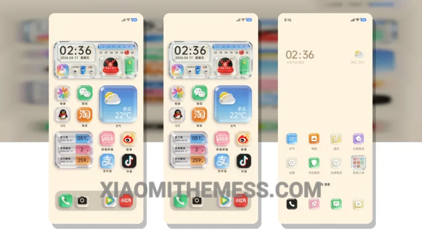 Native OS Transparent Glass Components: Minimalist Dark Mode Theme