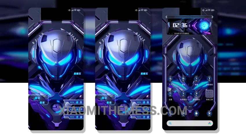 Nuclear Armor: A Futuristic Dark Mode Theme for Xiaomi and Redmi Devices