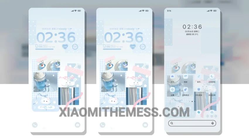 Light Blue Fantasy: The Soothing HyperOS Theme With a Pastel Aesthetic