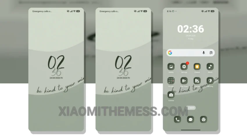 Be Kind HyperOS Theme MIUI Themes for Xiaomi and Redmi Devices