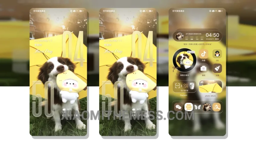 Puppy Utopia MIUI Themes for Xiaomi and Redmi Devices