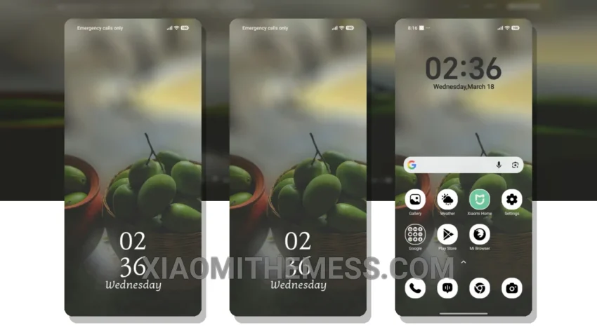 Orchard Bowl HyperOS Theme for Xiaomi and Redmi Phones
