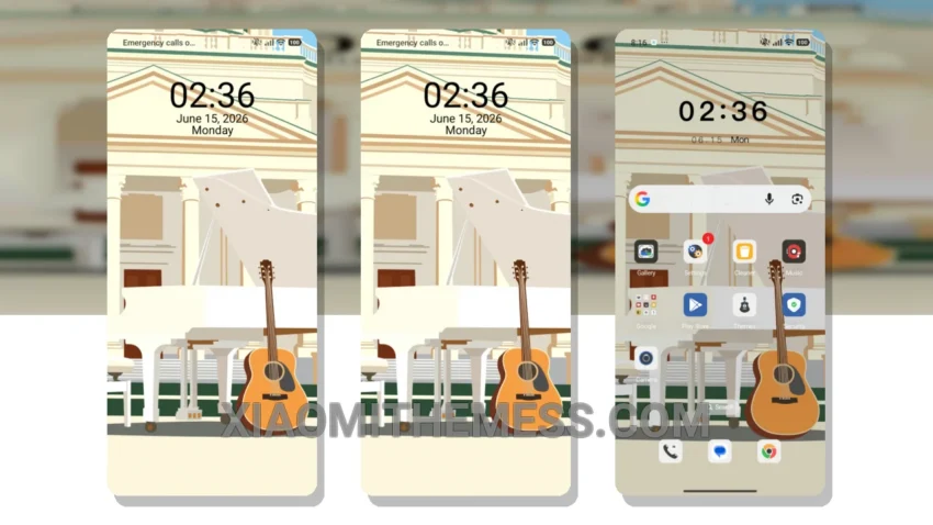 The City of Joy MIUI Themes for Xiaomi and Redmi Devices