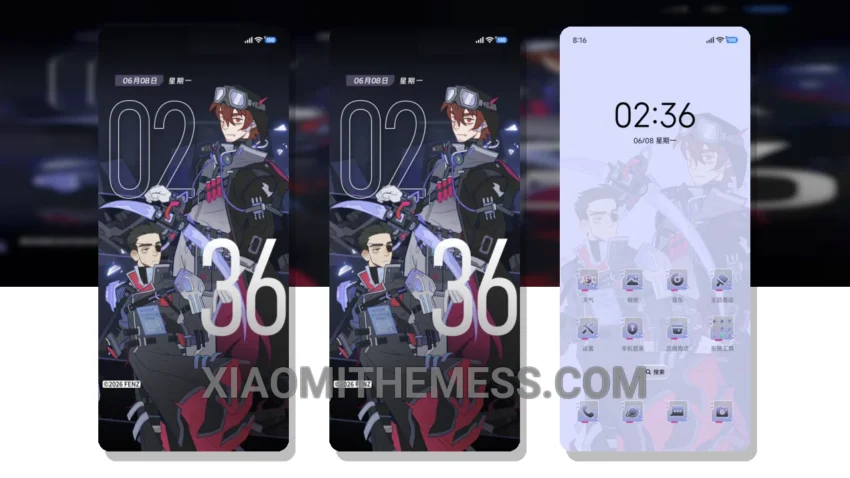 Moody Nights HyperOS Theme for Xiaomi and Redmi Phones