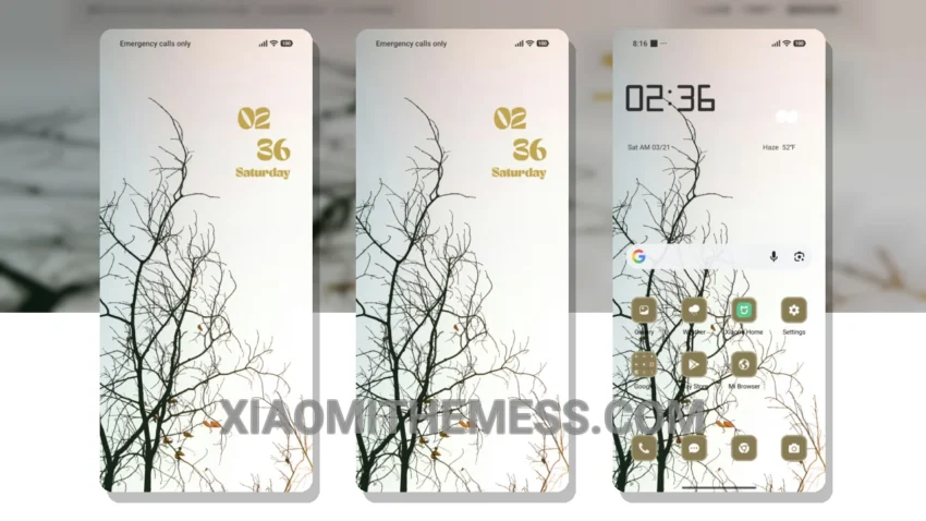 Nature’s Gift: The Elegant HyperOS Theme With a Unique Twist