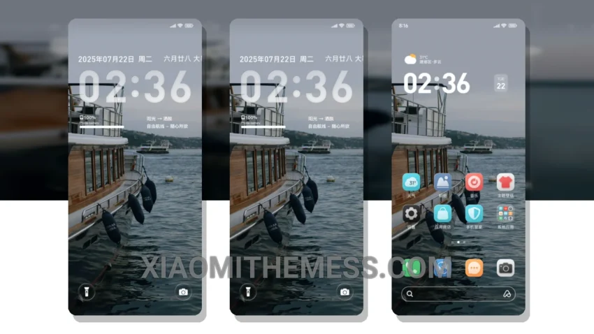 Freedom OS HyperOS Theme for Xiaomi and Redmi Phones