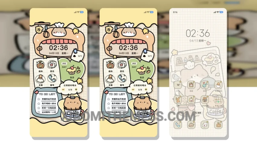 Cute Food Magician HyperOS Theme for Xiaomi and Redmi Phones
