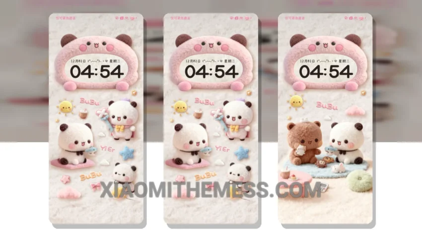 Fluffy Wallpaper Twelve Blocks MIUI Themes for Xiaomi and Redmi Devices
