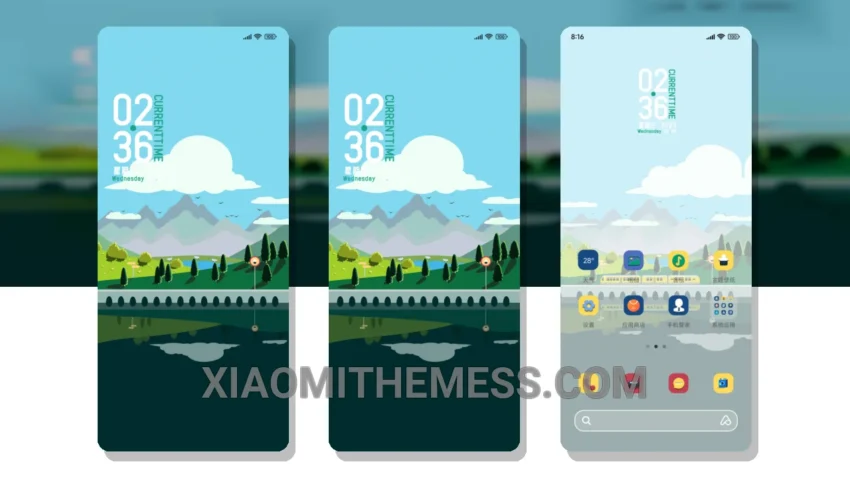 Traveling On The Road MIUI Themes for Xiaomi and Redmi Devices
