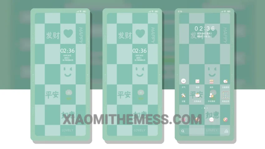 Chessboard Colorful HyperOS Theme for Xiaomi and Redmi Phones