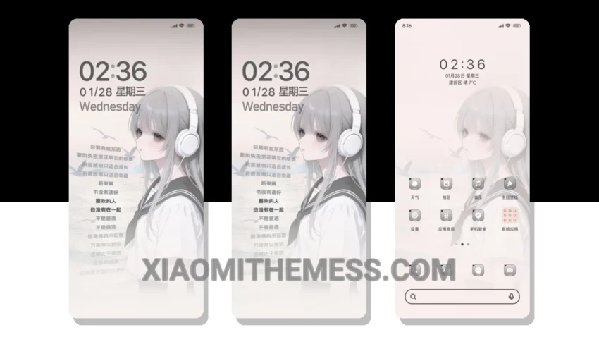Regretful Encounter: A Pastel Aesthetic MTZ Theme