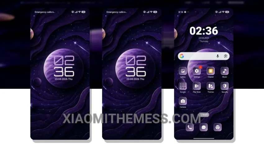 Stellar Flow Theme: Experience the Magic of Pastel Aesthetic on Xiaomi