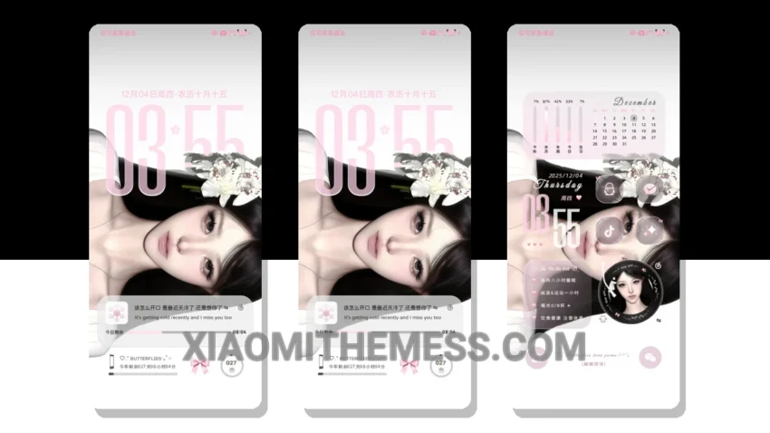 Screen Filled With Love At First Sight MIUI Themes for Xiaomi and Redmi Devices