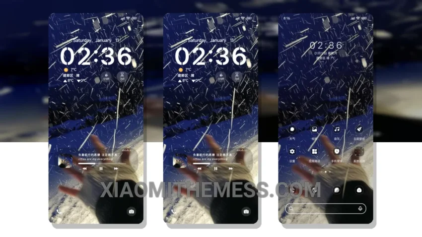 Hold Our Hands MTZ Theme Brings Elegance to Xiaomi