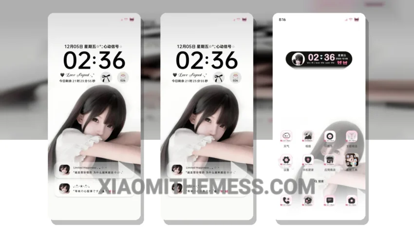 Heartbeat Signal HyperOS Theme for Xiaomi and Redmi Phones