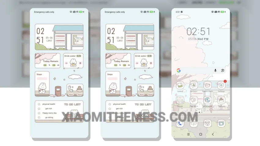 Waiting Time HyperOS Theme for Xiaomi and Redmi Phones