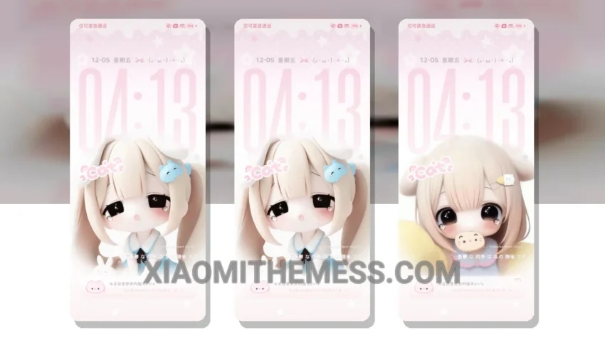 Fluffy Love Signal: Pastel Aesthetic Theme