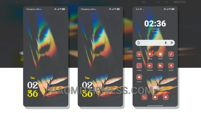 Autumn Breeze: The Red Leaves HyperOS Theme With a Unique Minimal Twist
