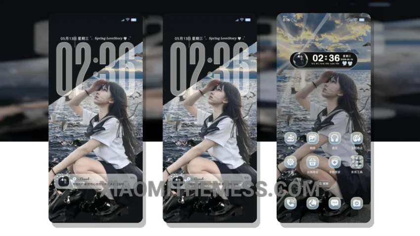 Eternal Romance HyperOS Theme for Xiaomi and Redmi Phones