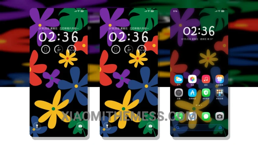 Rupture HyperOS Theme for Xiaomi and Redmi Phones