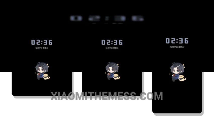 Silent Rhapsody: Elegant Dark AMOLED Theme