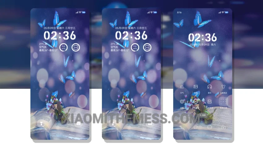 Clear Dream HyperOS Theme for Xiaomi and Redmi Phones