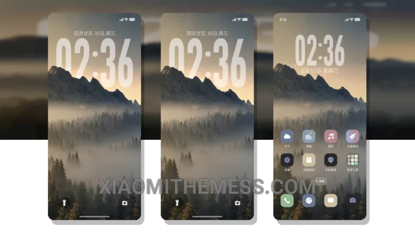 Liquid Blue Depth: The Dark, Cyberpunk-Inspired HyperOS Theme With a Twist