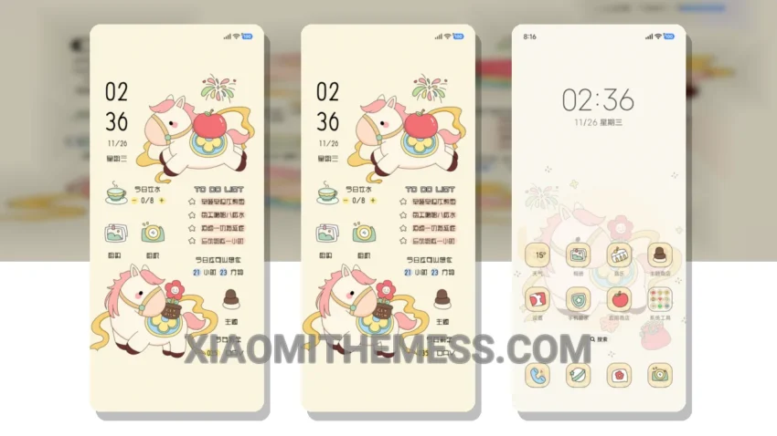 Lovely Money to Spend HyperOS Theme for Xiaomi and Redmi Phones