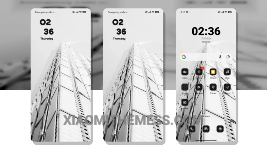 High Glass: The Elegant Dark Mode Theme for HyperOS and MIUI Devices