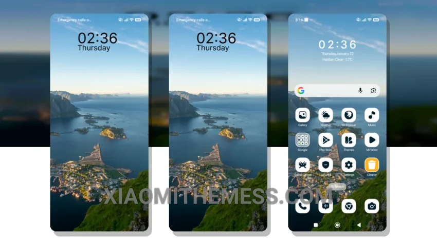Townscape View: The Clean City-Vibe HyperOS Theme With a Unique Retro Twist
