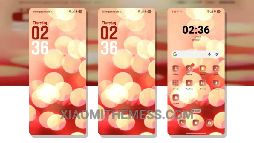 Lights: Pastel Aesthetic Theme MIUI Themes for Xiaomi and Redmi Devices