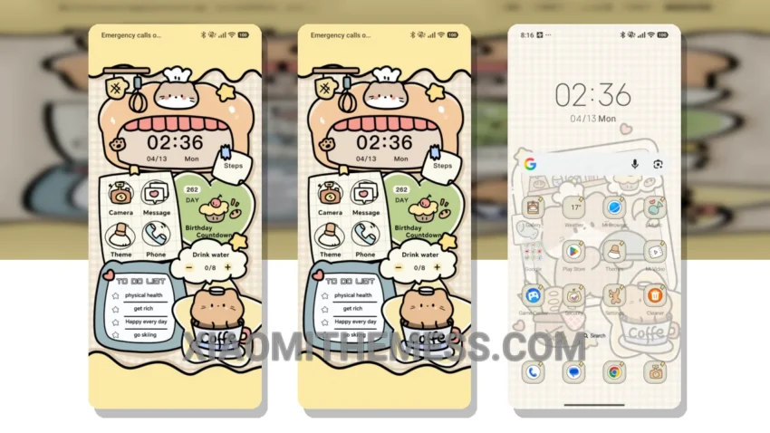 Food Wizard HyperOS Theme for Xiaomi and Redmi Phones