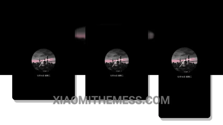 Black Pink Theme MIUI Themes for Xiaomi and Redmi Devices