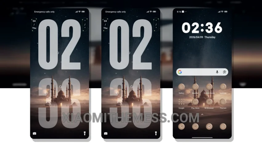 Sacred Oasis MIUI Themes for Xiaomi and Redmi Devices