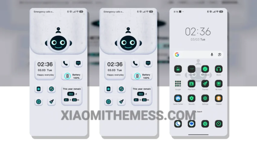 Mechanical Whimsy HyperOS Theme for Xiaomi and Redmi Phones