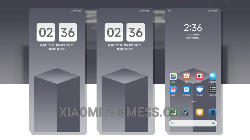 Experience Pro 3D Elegance MTZ Theme for Xiaomi and HyperOS
